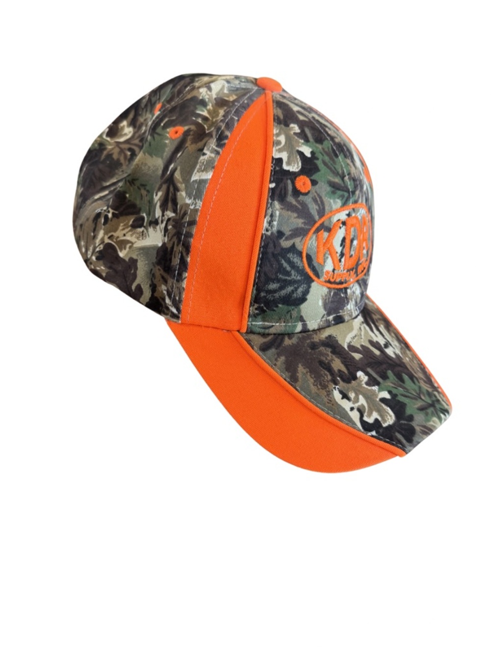 OTTO KDR Supply, Inc Adjustable Camouflage Orange Ball Cap Unisex Adults OS